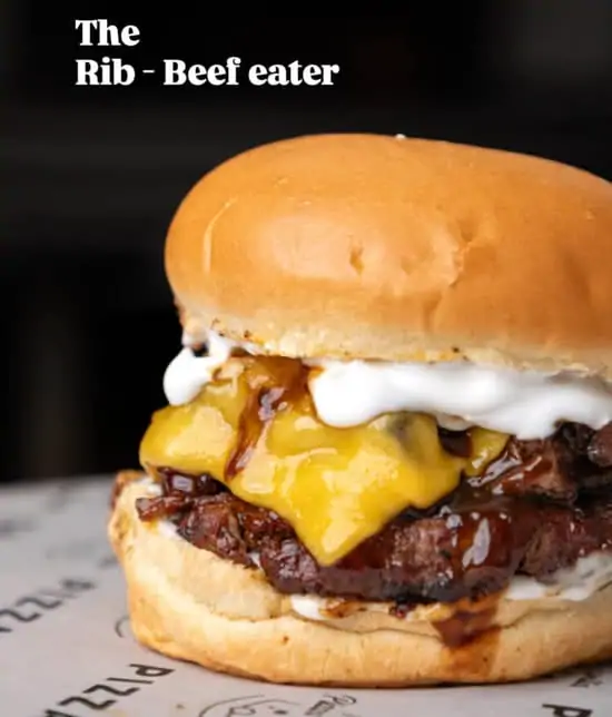 Rib Beef Eater burger
